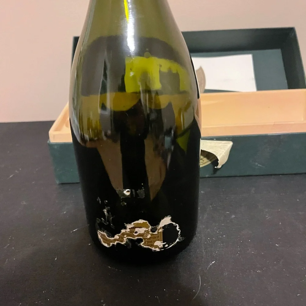 Cuvee Dom Perignon Vintage 1995 Empty Bottle With Box Champagne Moet Chandon